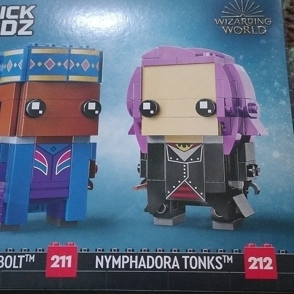 Lego 40618 Brickheadz Kingsley Shacklebolt & Nymphadora Tonks Figures